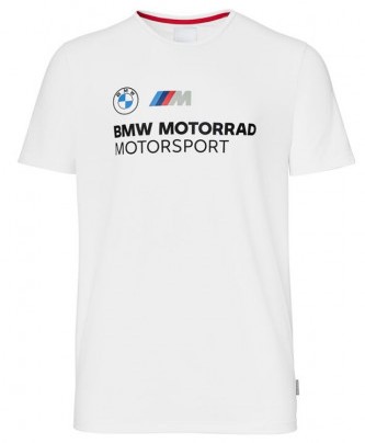BMW T-shirt M Motorsport wit of zwart foto 3