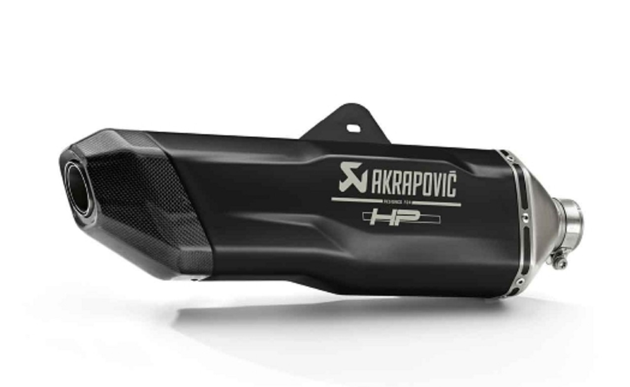 BMW F 750 GS, F 850 GS, F 850 GSA BMW HP Akrapovic Sporteinddemper zwart foto 2
