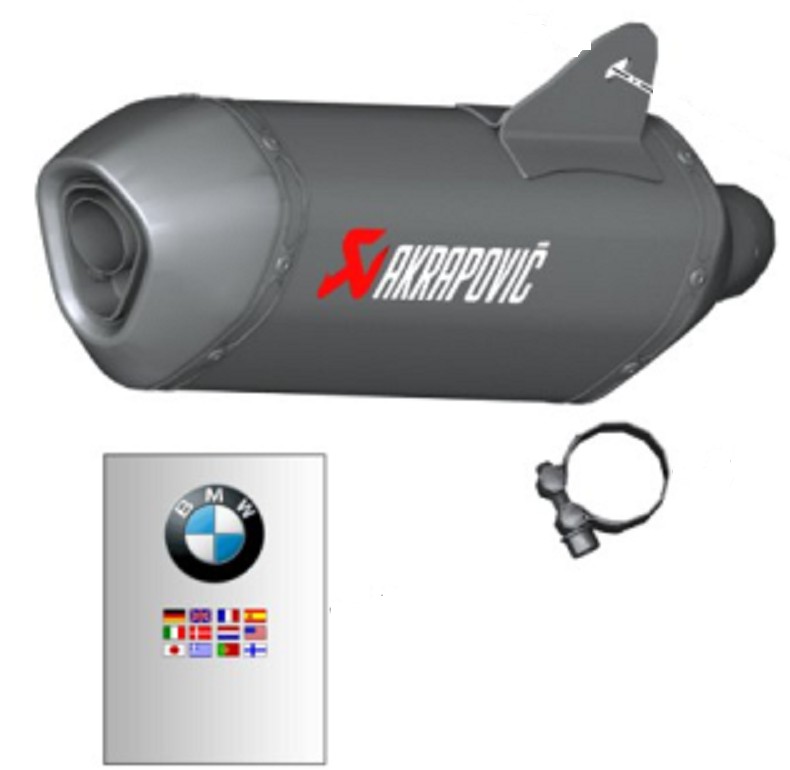 BMW C 600 Sport Akrapovic sportuitlaatdemper foto 2
