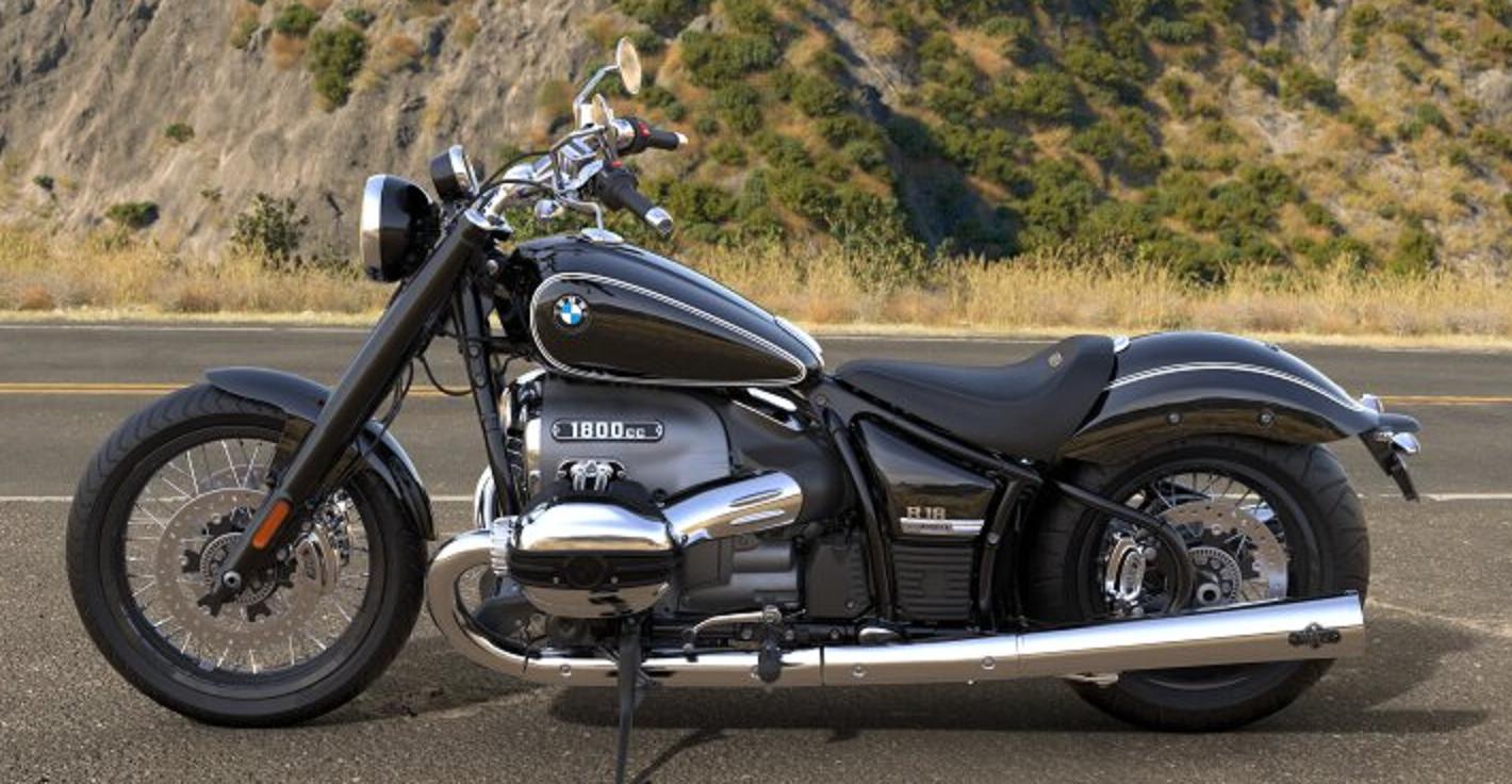 BMW R 18 Einddempers Taps Toelopend V&H Zwart of Chroom foto 2