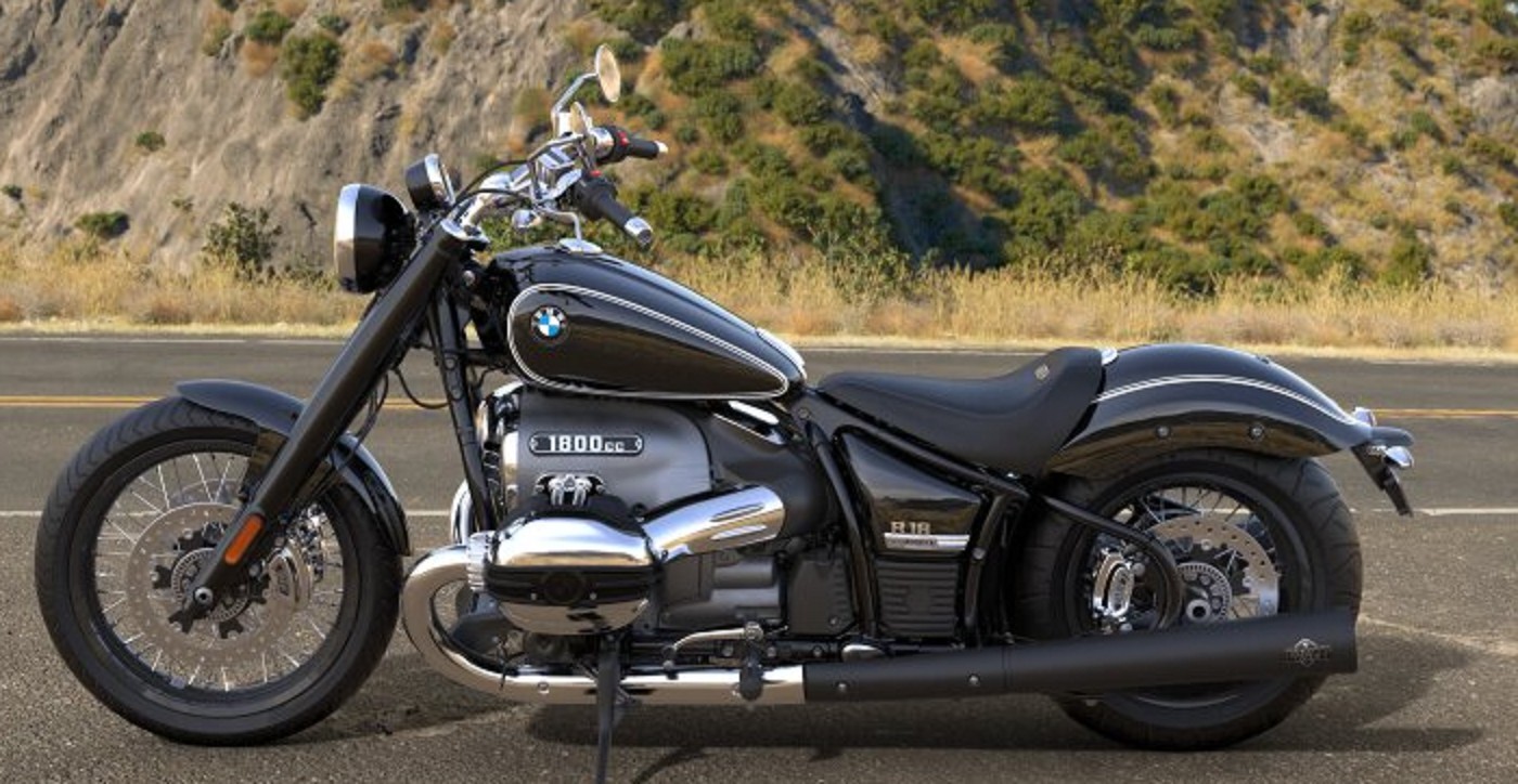 BMW R 18 Einddempers Taps Toelopend V&H Zwart of Chroom foto 4
