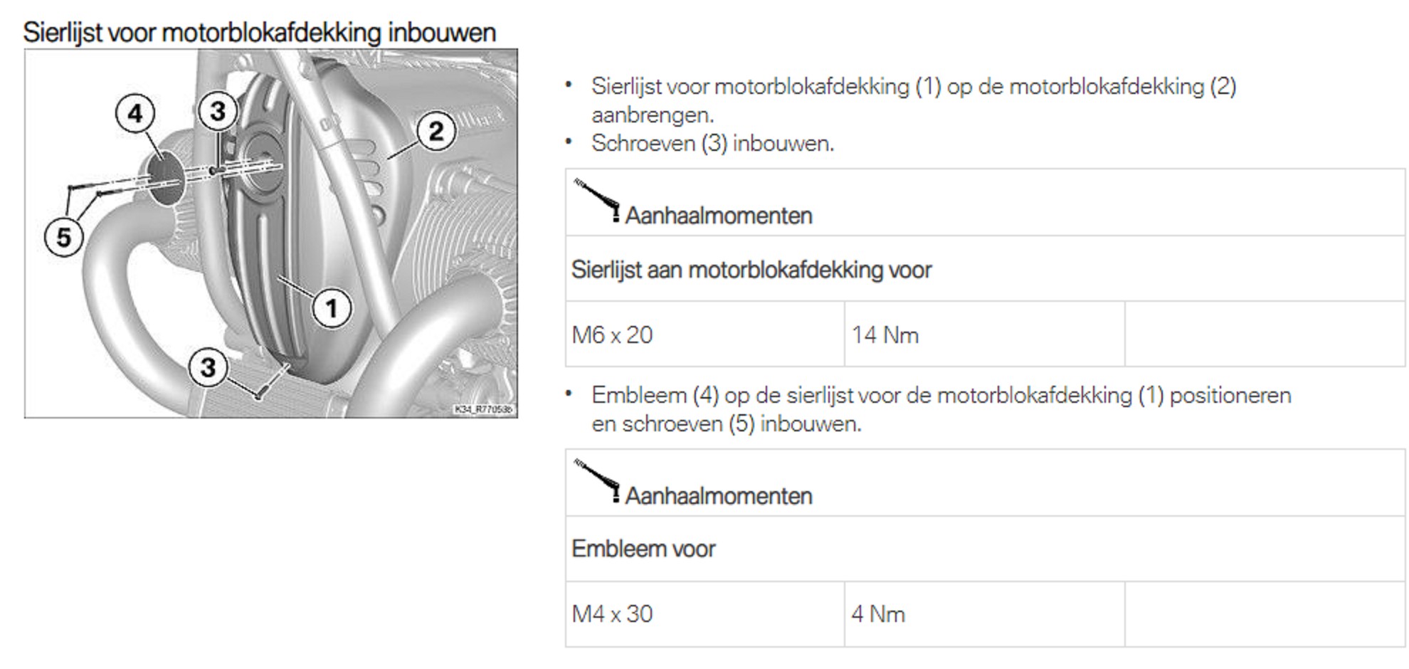 BMW Set sierlijst afdekking Riem Zwart foto 5