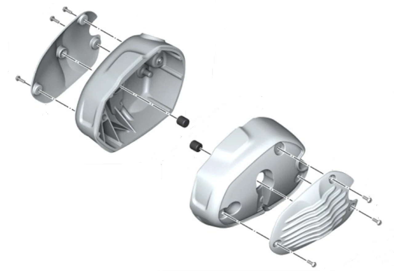 BMW Set Kleppendeksels 2V-Style foto 2