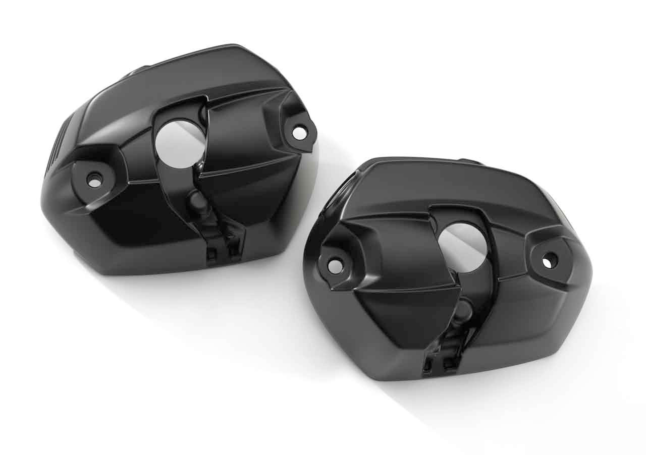 BMW Set Kleppendeksels zwart