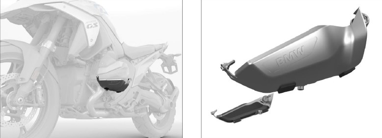 BMW R 1300 GS Kleppendekselbescherming