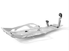 BMW Aluminium carterbescherming foto 2