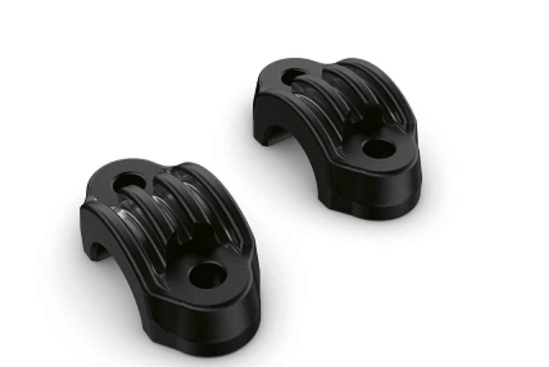 BMW R 18 Stuurverhoging 2-Tone-Zwart / Machined / Chroom foto 2