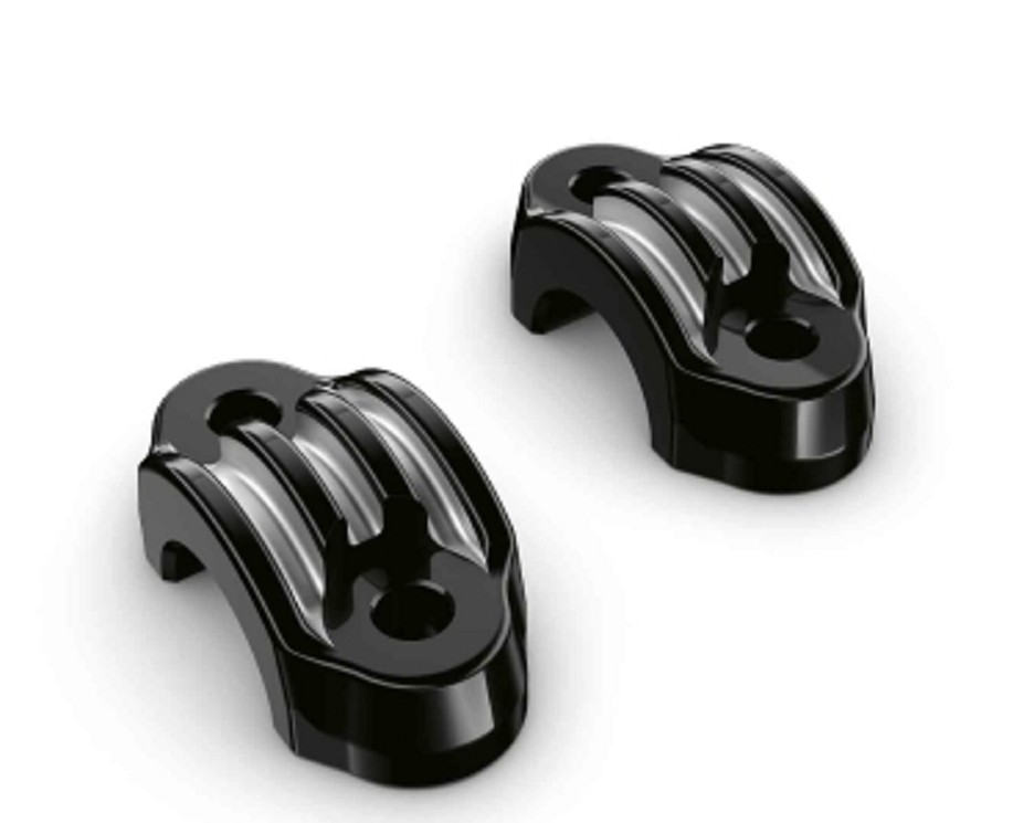 BMW R 18 Stuurverhoging 2-Tone-Zwart / Machined / Chroom foto 5