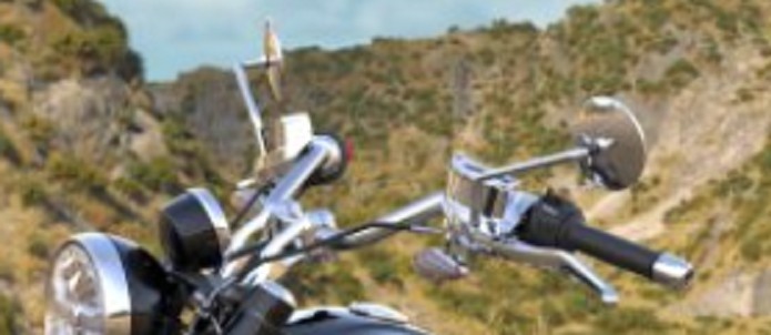 BMW R 18 Stuurverhoging 2-Tone-Zwart / Machined / Chroom foto 8