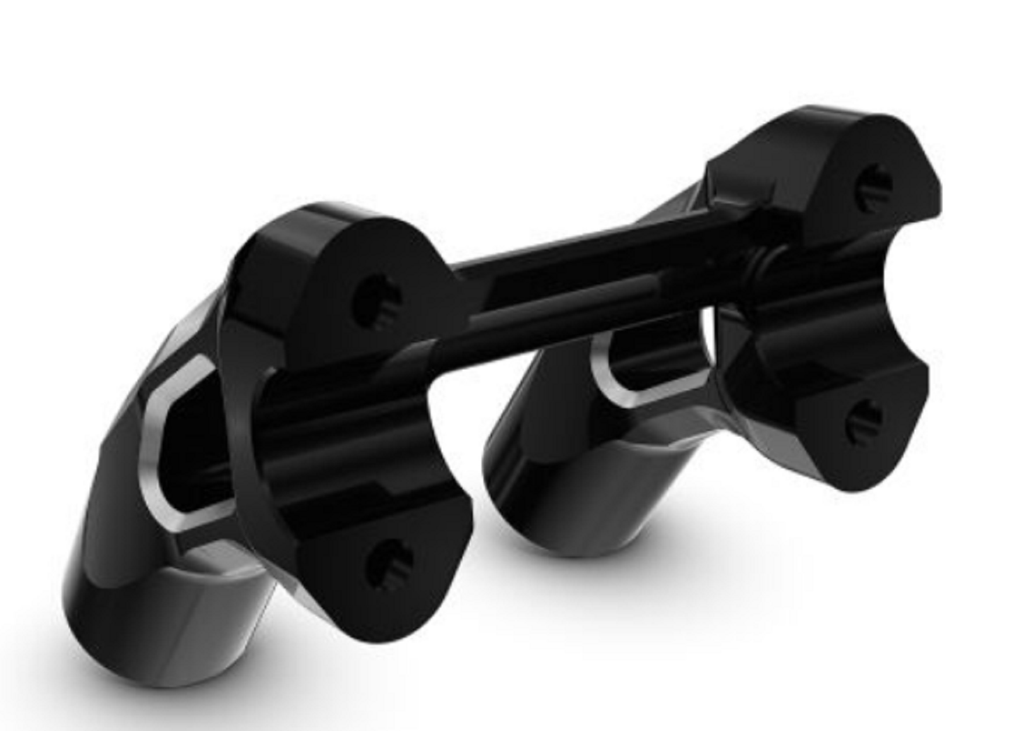 BMW R 18 Stuurverhoging 2-Tone-Zwart / Machined / Chroom foto 4