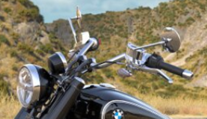 BMW R 18 Stuurverhoging 2-Tone-Zwart / Machined / Chroom foto 6