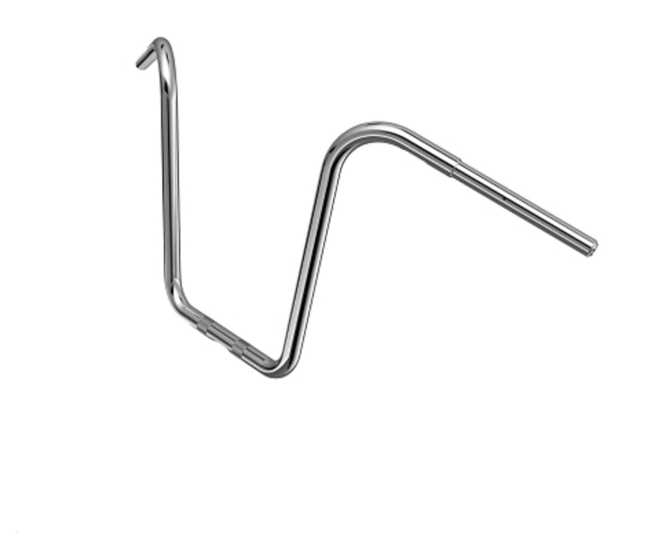 BMW R 18 Apehanger Stuur Verchroomd of Zwart, 16"