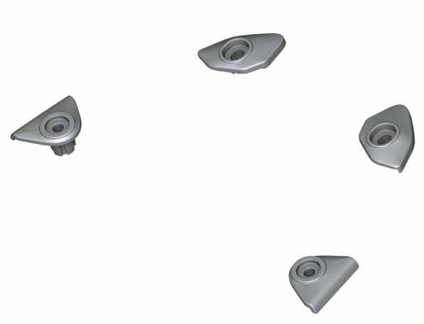 BMW R 1250 GS / GSA Set afdekkingen handgreepboringen