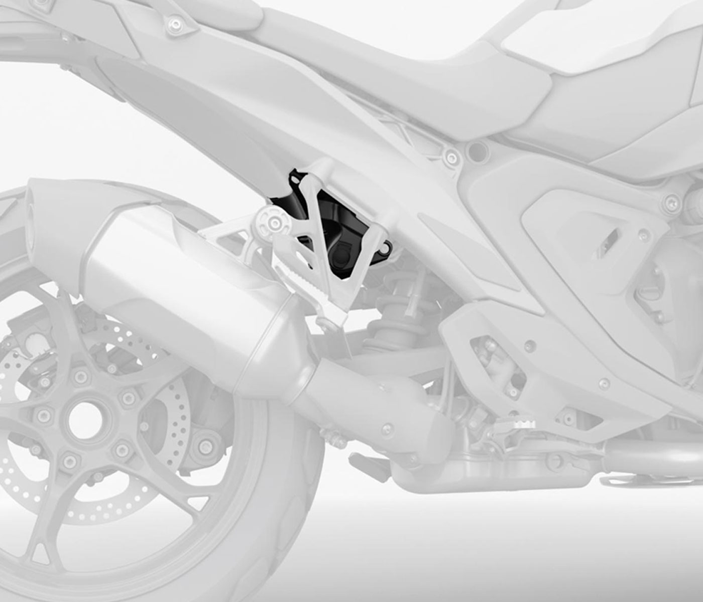 BMW R 1300 GS Afdekking Spanningsregelaar foto 2