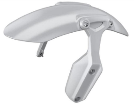 BMW OPTION 719 ALUMINIUM VOORSPATBORD HANDGEBORSTELD, MAT