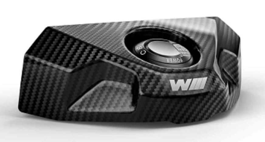 BMW S 1000 XR Afdekking contactslot carbon