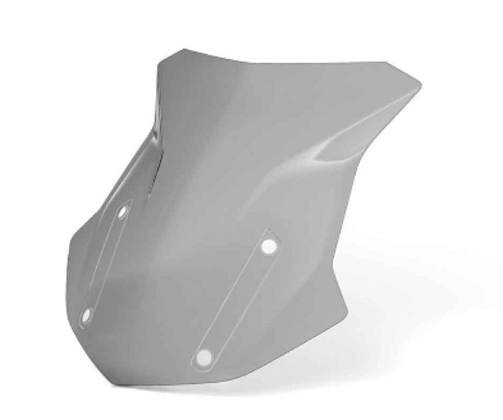 BMW R 1250 GS Windscherm gekleurd