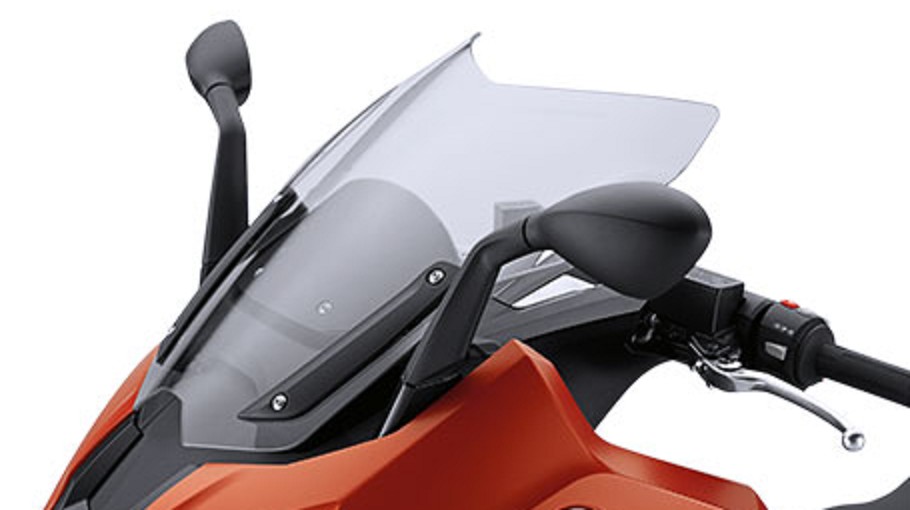 BMW C 650 Sport windscherm sport helder