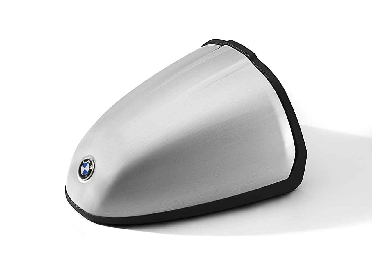 BMW Afdekking buddyseat geborsteld aluminium