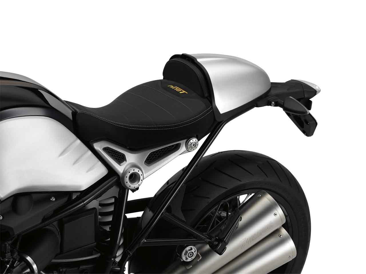 BMW Afdekking buddyseat geborsteld aluminium foto 2