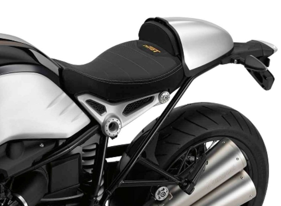 BMW R nine T Buddyseatafdekking aluminium