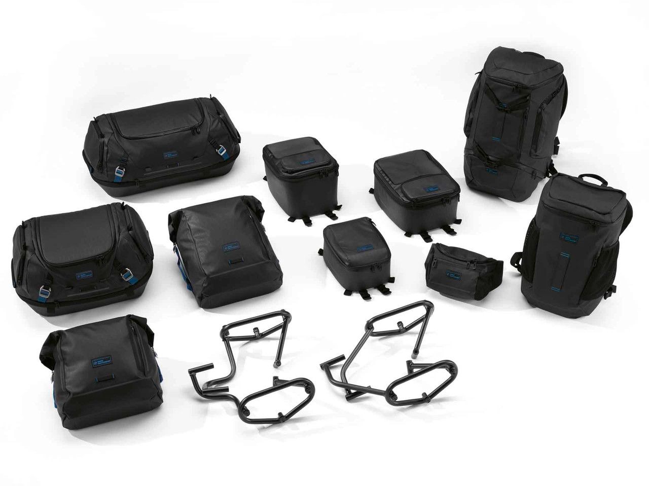 BMW G 310 GS/R Zijtas Black Collection foto 4
