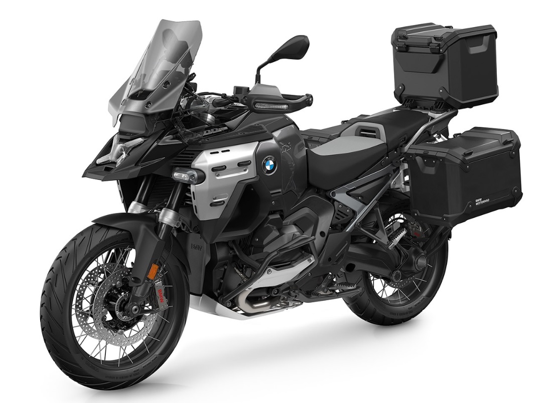aluminium zijkoffers - R 1300 GSA zwart - SETPRIJS - foto 2