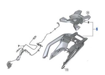 Set bagagerek 77445B88001