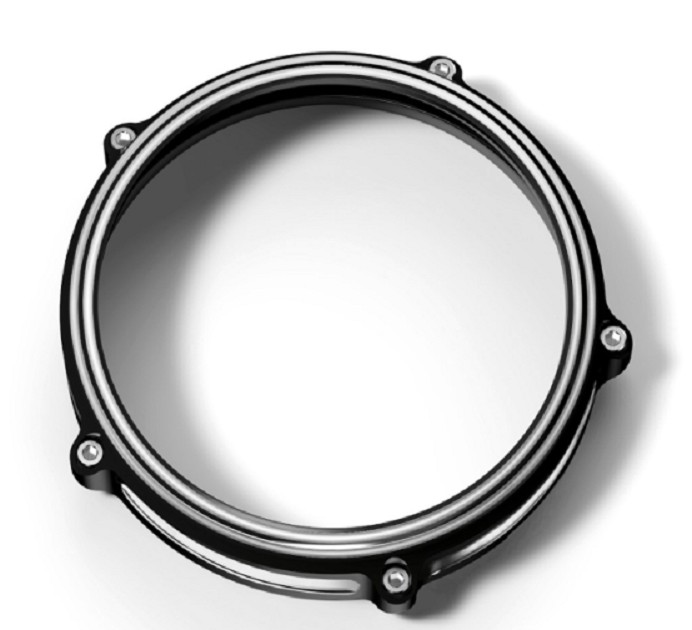 BMW R 18 Afdekking koplamp (RSD) Machined / Zwart