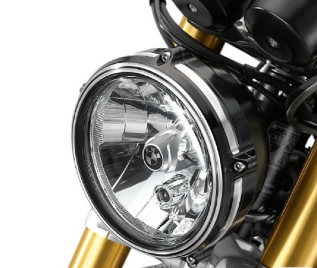 BMW R 18 Afdekking koplamp (RSD) Machined / Zwart foto 2