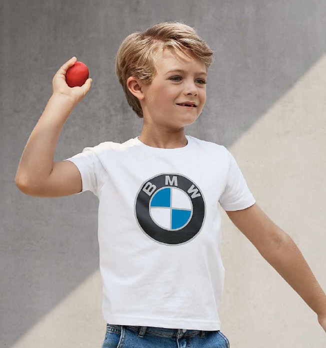 BMW T-Shirt Logo Kinderen Maat 140 foto 2