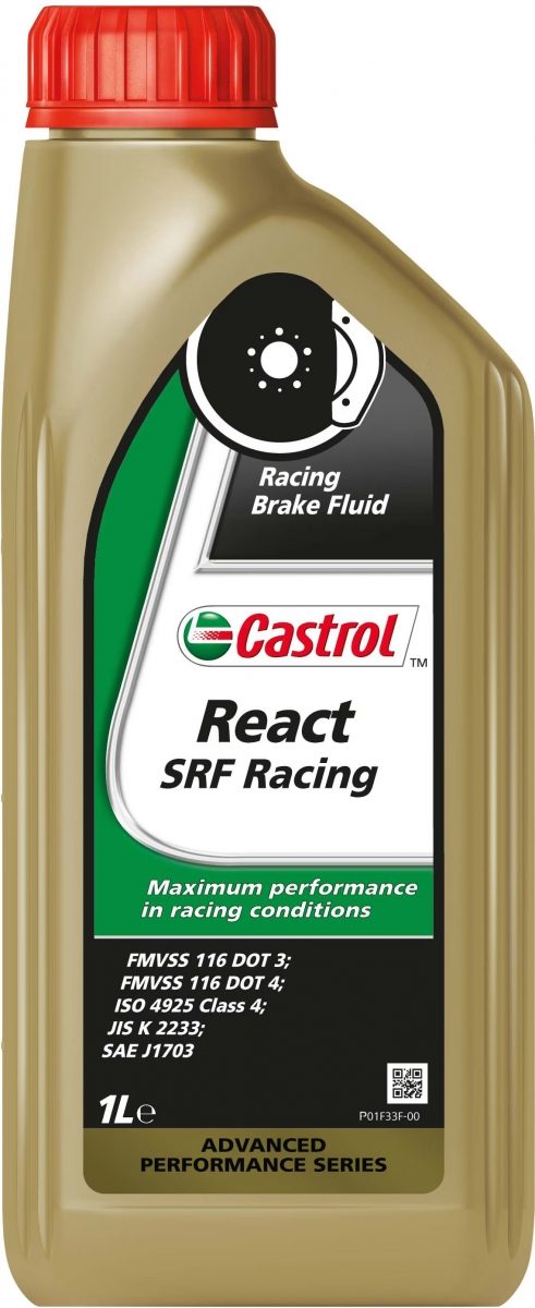BRAKE FLUID REACT SRF RACING 1LTR