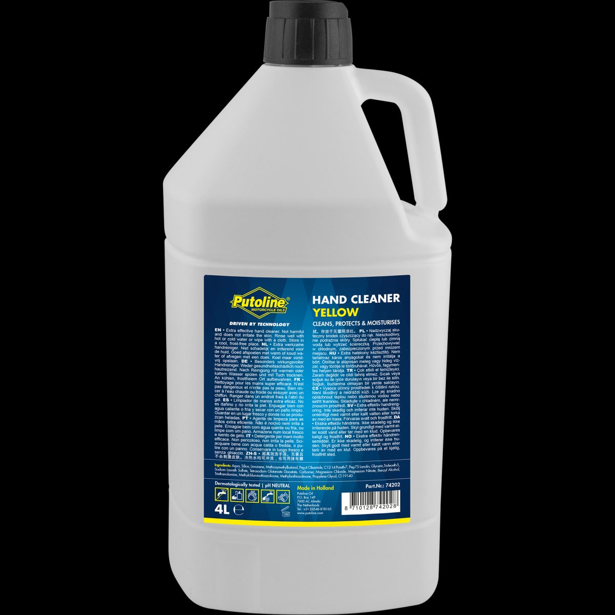 HAND CLEANER CARTRIDGE YELLOW 4L