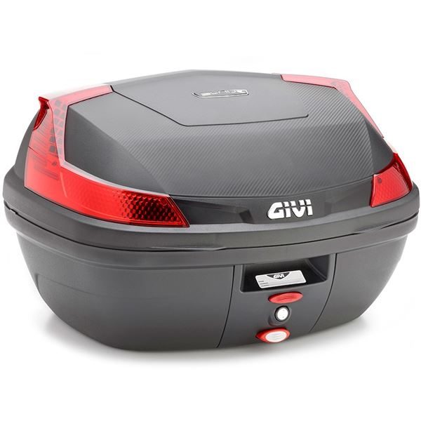 B47NML-MONOLOCK CASE BLADE BLACK RED REFLECTOT 47L