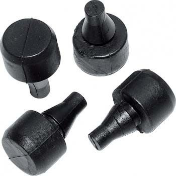 Z126A-RUBBERPLUGSET THICK MODEL (4 PCS)
