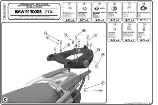 SR684-MONORACK R1200GS