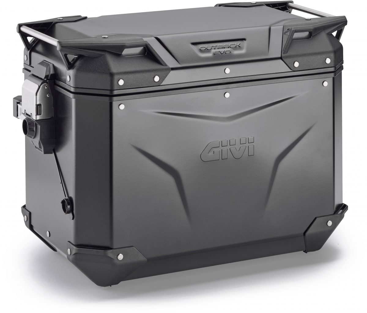 OBKEV48BR-RIGHT BLACK ALUM CASE 48LT.