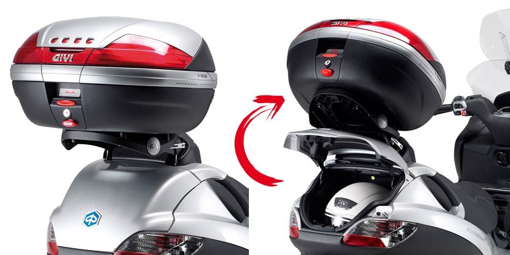 SR134-MONORACK FOLDING PIAGGIO MP3