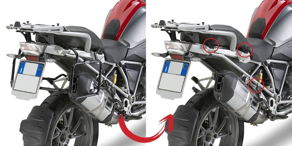 PLR5108-QUICK REL. CASE HOLDER R1200GS