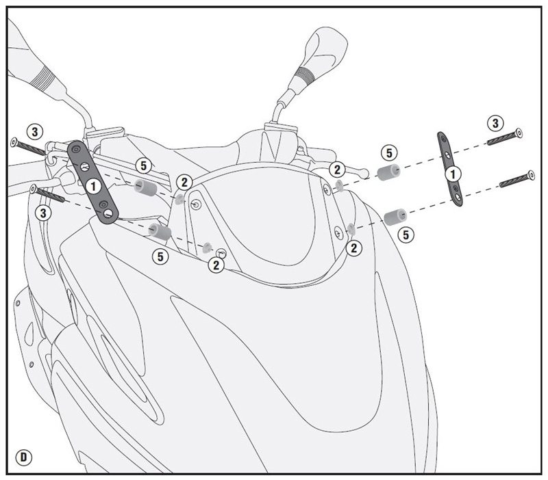 D2120KIT-FIX KIT FOR WINDSHIELD G2120DTG