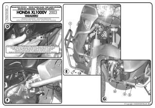 TN367-ENGINE GUARD XL1000V