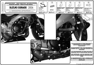 TN535-ENGINE GUARD GSR600