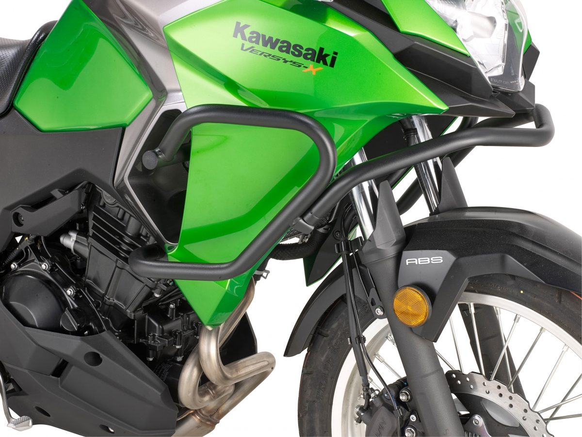 TN4121-ENGINE GUARD BLK KAWA VERSYS-X 300 17