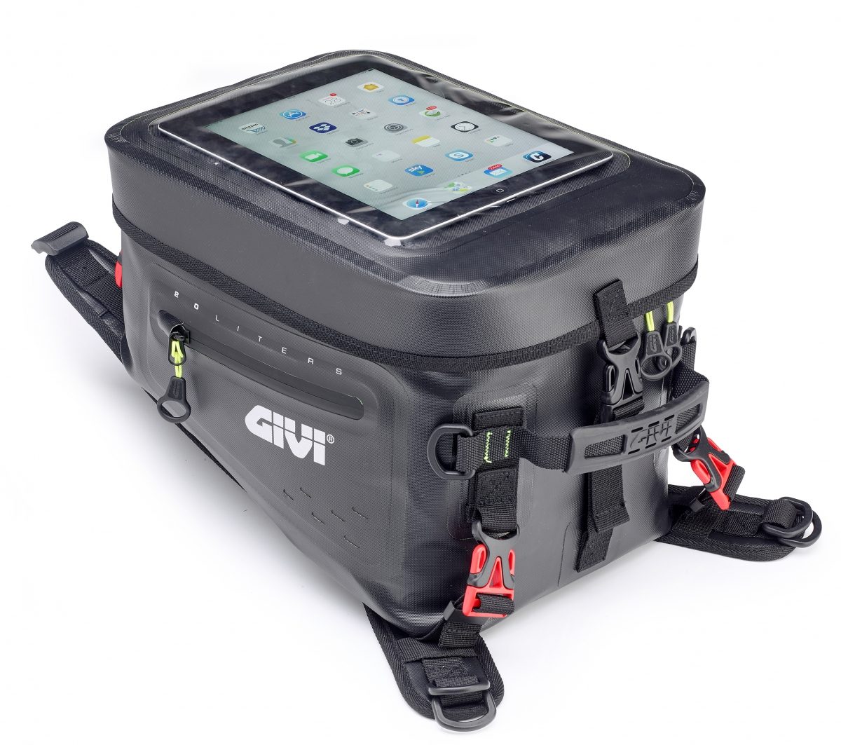 GRT715-WATERPROOF TANK BAG 20 LTR. BLACK