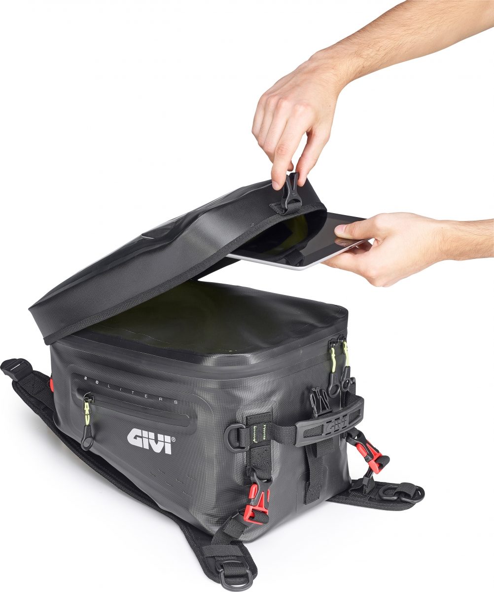GRT715-WATERPROOF TANK BAG 20 LTR. BLACK foto 3