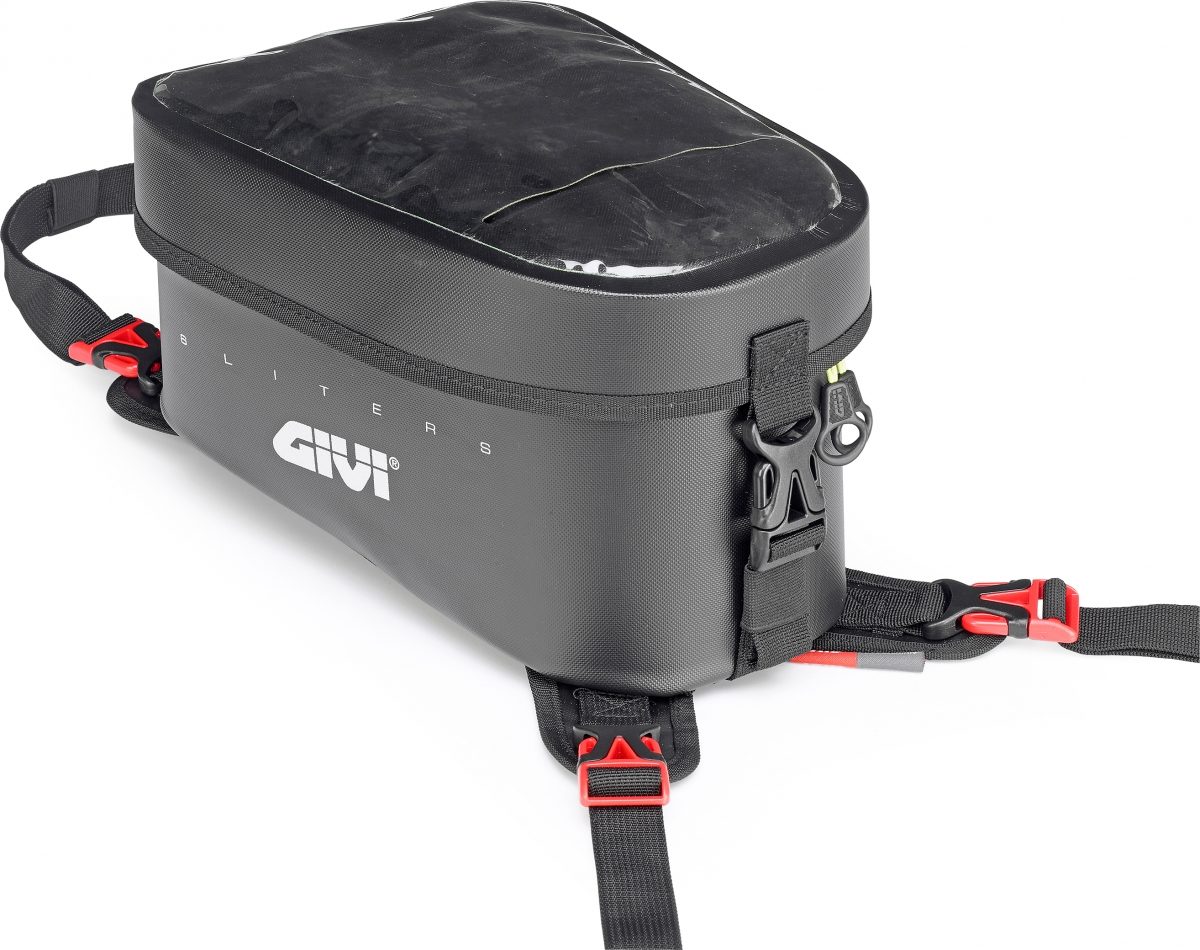 GRT716-WATERPROOF TANK BAG 10 LTR. BLACK foto 2