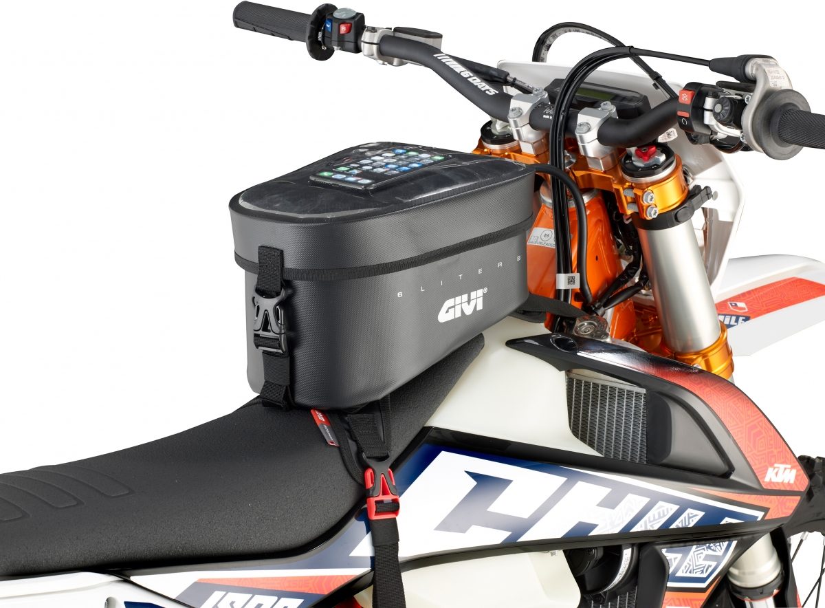 GRT716-WATERPROOF TANK BAG 10 LTR. BLACK foto 3