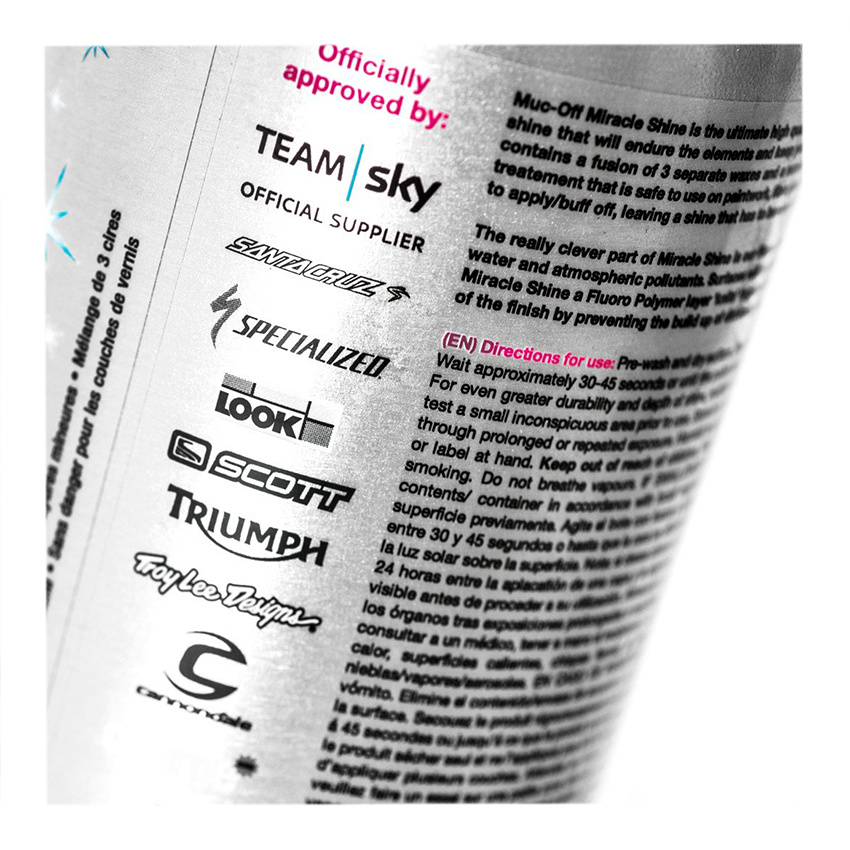 Muc-Off poetsmiddel Miracle Shine 500 ml foto 3
