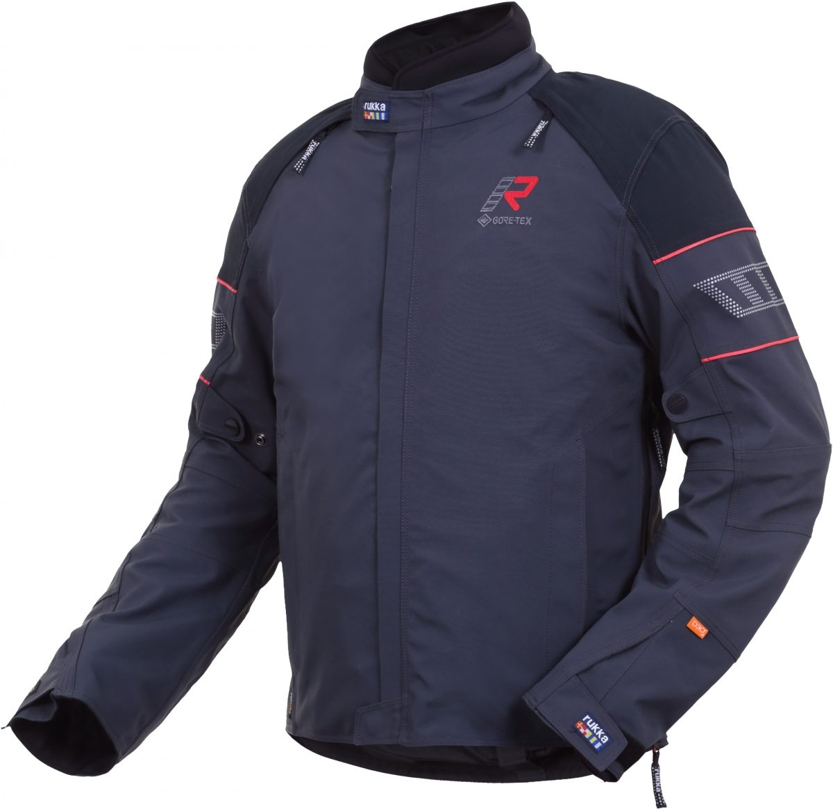 R-EX, JKT MENS, GREY/RED, 50