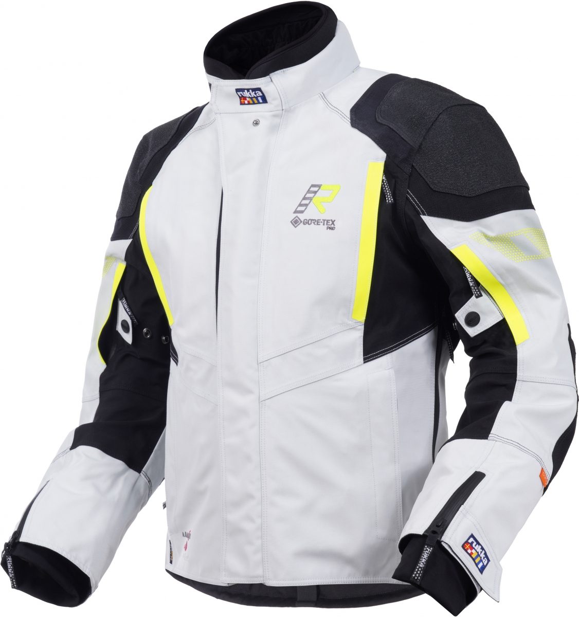 SHIELD-R, JKT, GREY-YELLOW, 54
